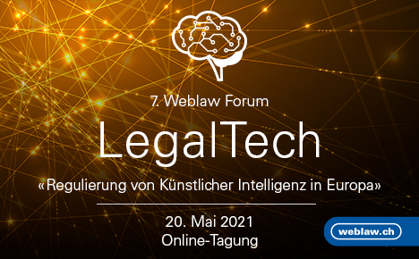 7. Weblaw Forum  Regulierung von Knstlicher Intelligenz in Europa
