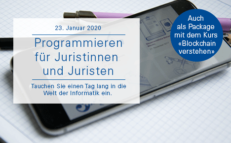 Programmieren für Juristen – 23. Januar 2020