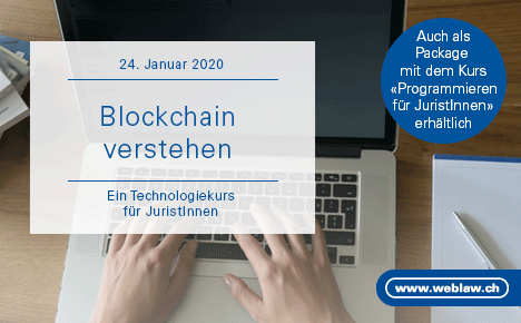 Blockchain Verstehen – 24. Januar 2020